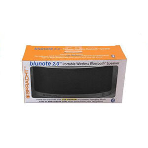 Spracht BluNote 2.0 Portable 10W Wireless Bluetooth Speaker Black